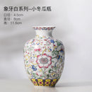 Ljojo™ Chinese Style Enamel Ceramic Vases Creative Home Office Decor