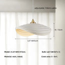Ljojo Minimalist Chandelier Wabi Sabi E27 LED Pendant Light for Dining Room & Living Room