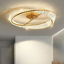 Ljojo Luxury Crystal Ceiling Lights for Home Decor - Modern LED Chandeliers