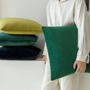 Green Velvet Throw Pillow Cover 45*45cm - Ljojo Ultra Soft Pillowcase