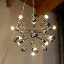 Industrial Style Chrome Plated Atomic Satellite Pendant Light for High-end Living & Dining Rooms by Ljojo