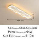 Ljojo Modern Minimalist Ceiling Light for Living Room Bedroom | Indoor Home Decor Fixture