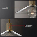 Ljojo Luxury Copper/Metal Wall Lamp: Modern, Creative, & Elegant Bedroom Decoration
