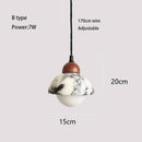 Ljojo Minimalist Luxury Pendant Lamp for Bedroom, Living Room, Bar, Study