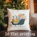 Christmas Pillow Covers by Ljojo: Festive Home Decor for Sofa, Bedroom, Car