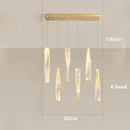 Ljojo LED Pendant Light Chandeliers Modern Staircase Hanging Lamp for Living Room