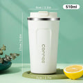 Ljojo 304 Stainless Steel Thermos Tumbler Double Wall Insulated Coffee Mug - 510ML