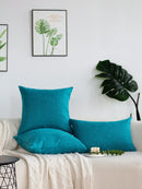 Ljojo Linen Cushion Cover 45x45cm 30x30cm for Sofa Living Room Car