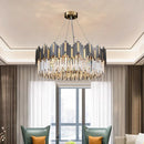 Ljojo Luxury Crystal Chandelier, Modern Bedroom Pendant Light, Elegant Indoor Lighting