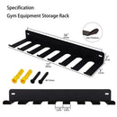 Ljojo Metal Bat Storage Rack - Wall-mounted Baseball Display Rack