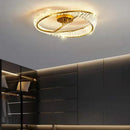 Ljojo Luxury Crystal Ceiling Lights for Home Decor - Modern LED Chandeliers