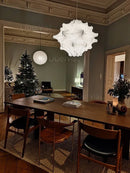 Ljojo Modern Japanese Wabi Sabi Silk Pendant Lights Chandelier for Home Decor