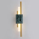 Green White Marble Wall Lamp Sconce for Living Room Bedroom by Ljojo