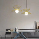 Ljojo Luxury Metal Pendant Ceiling Lamp Adjustable LED Suspension Hanging lamp