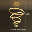 Ljojo LED Pendant Chandeliers for Staircase | Modern Home Decor Hanging Light