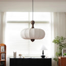 Ljojo Retro Silk Dining Room Pendant Lights in Medieval Wabi-Sabi Style
