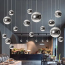 Nordic Glass Ball Pendant Light for Dining Room - Modern Hanging Lamp by Ljojo