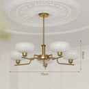 Nordic Vintage Silver LED Pendant Light for Living Room Dining Bedroom by Ljojo