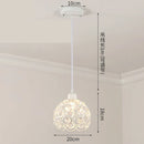 Crystal Restaurant Chandelier by Ljojo - Elegant Single-head Hotel Ceiling Lamp