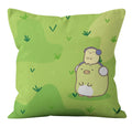 Ljojo Mini Embrace Pillowcase Household Suit 45*45cm Sofa Cushion Covers
