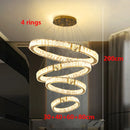 Ljojo Luxury Crystal Chandelier | Modern Dining Room Pendant Light Fixture