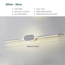 Ljojo 40/60/80CM LED Bathroom Mirror Wall Sconces, Living Room Indoor Fixture