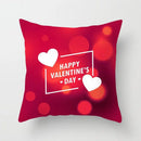 Ljojo Love Heart Cushion Cover for Living Room Sofa Valentine's Day Home Decor