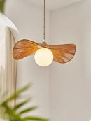 Nordic Wabi-Sabi Paper Hemp Rope LED Pendant Lights Chandelier by Ljojo