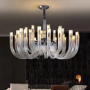 Ljojo Luxury Crystal Pendant Chandelier for Living & Dining Room