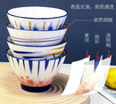 Ljojo 5 Inch Ceramic Rice Porridge Bowl Fruit Salad Breakfast Dim Sum Bowl