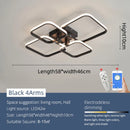 Ljojo LED Chandelier for Home Decor, Modern Ceiling Light for Living Room, Bedroom, Study