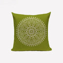 Ljojo Mandala Boho Retro Designer Linen Cushion Cover 45*45cm for Sofa