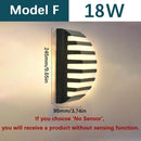 Ljojo LED Wall Light Motion Sensor Outdoor Waterproof Modern Home Garden Fixture