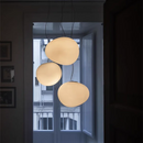 Ljojo Linear Glass Ball Pendant Light Modern Luxury Interior Lighting Staircase Bedroom