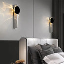 Water Ripple Nordic Wall Lamp Rotatable Shadow Light for Bedroom by Ljojo