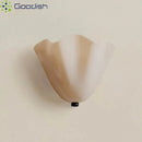 Ljojo Glass Petal LED Wall Lamp Creative Lights for Home Decoration Chandelier