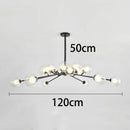 Ljojo LED Pendant Light Chandeliers for Staircase & Living Room, Modern Indoor Hanging Lamps