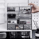 Acrylic Desk Organizer Drawer Set by Ljojo™: Transparent Desktop Storage for Stationery & Books