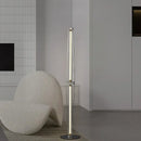 Ljojo Modern Stainless Steel Floor Lamp for Minimalist Living Rooms