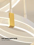 Ljojo 2023 Nordic LED Ceiling Lamp for Modern Living Room and Bedroom