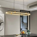 Ljojo Minimalist Led Pendant Light: Nordic Designer Chandelier for Dining Room Living Room