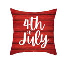 Ljojo LOVE USA Patriotic Letters Decorative Cushion Cover - Cartoon Style Home Decor Pillowcase