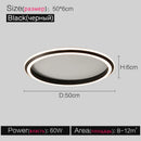 Ceiling Lamps - Modern Round Minimalist LED Lamp for Bedroom Study All Room by Ljojo