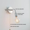 Ljojo LED Wall Lamp Nordic Bathroom Stair Light Iron Base Modern Design