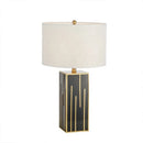 Ljojo Luxury Gold Metal LED Desk Lamp - Nordic Modern Design
