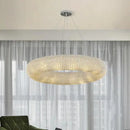 Ljojo Luxury Crystal Pendant Light with LED E14 Bulbs for Living Room