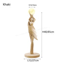 Ljojo Modern Art Floor Lamp Humanoid Sculpture LED Lighting for Living Room Atmosphere