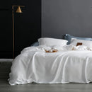 Ljojo Luxury Bamboo Fiber Duvet Cover Set with Pillowcase - Hot Sleeper Bedding
