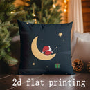 Festive Christmas Cushion Covers by Ljojo - Perfect for Sofa, Bedroom, Car