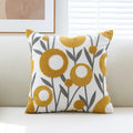 Embroidered Simple Pillowcase Cojines 45X45 for Living Room Bedroom Sofa Decor by Ljojo